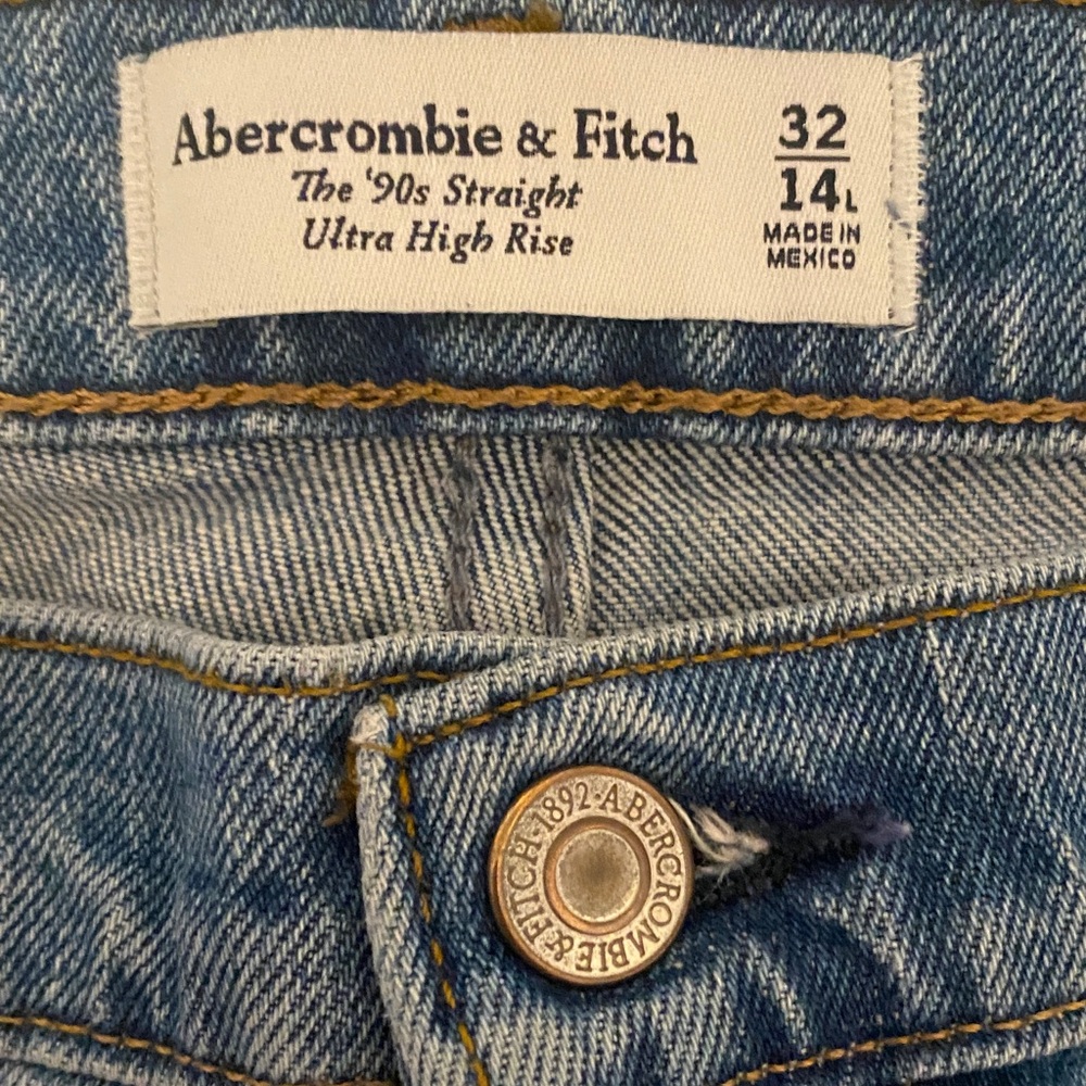 Abercrombie & Fitch Light Blue Denim Jeans